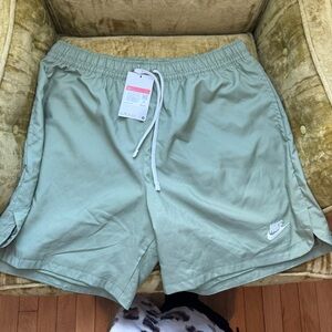Mens Nike shorts Sage green size large